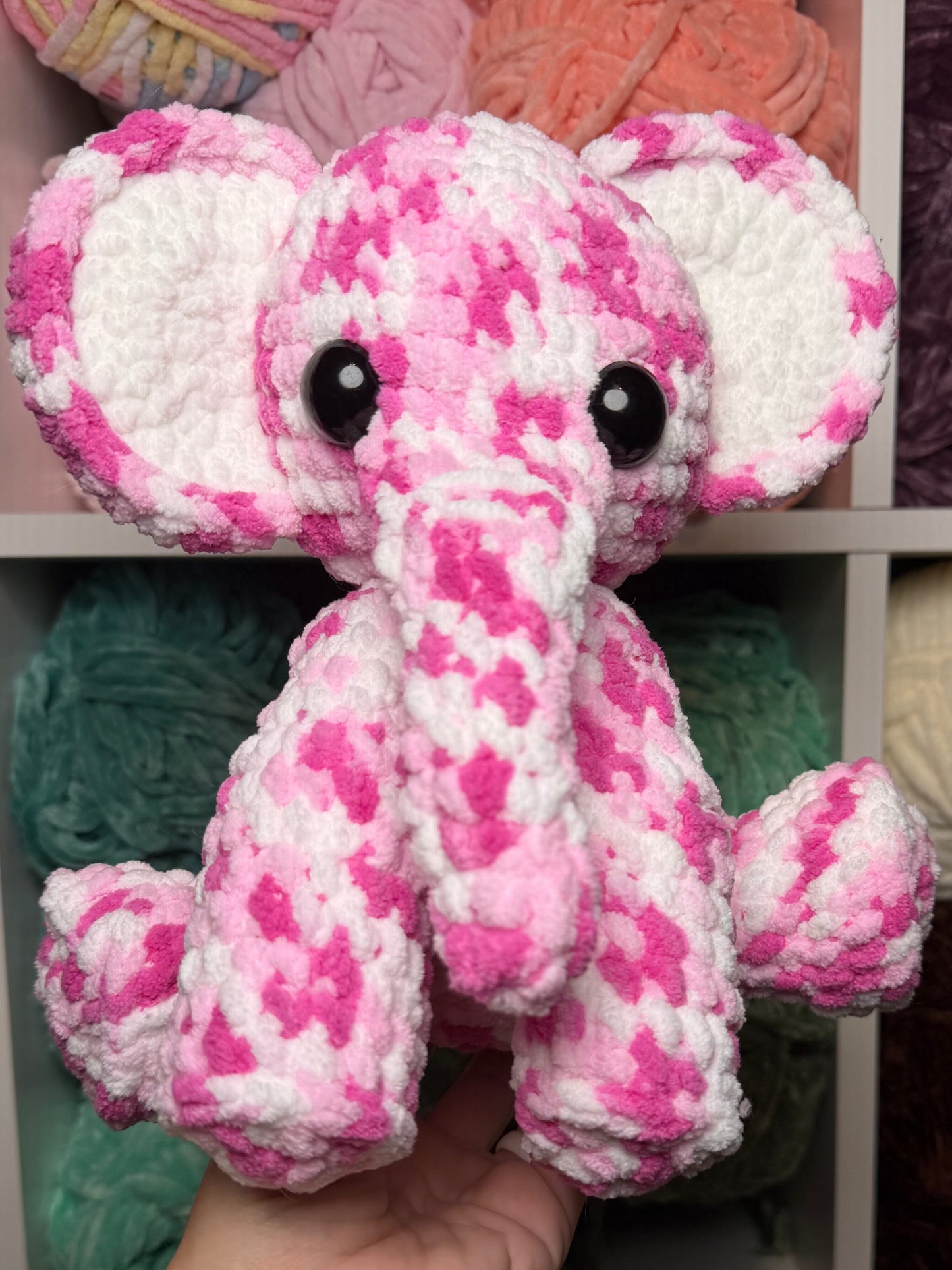 Handmade Sitting Elephant