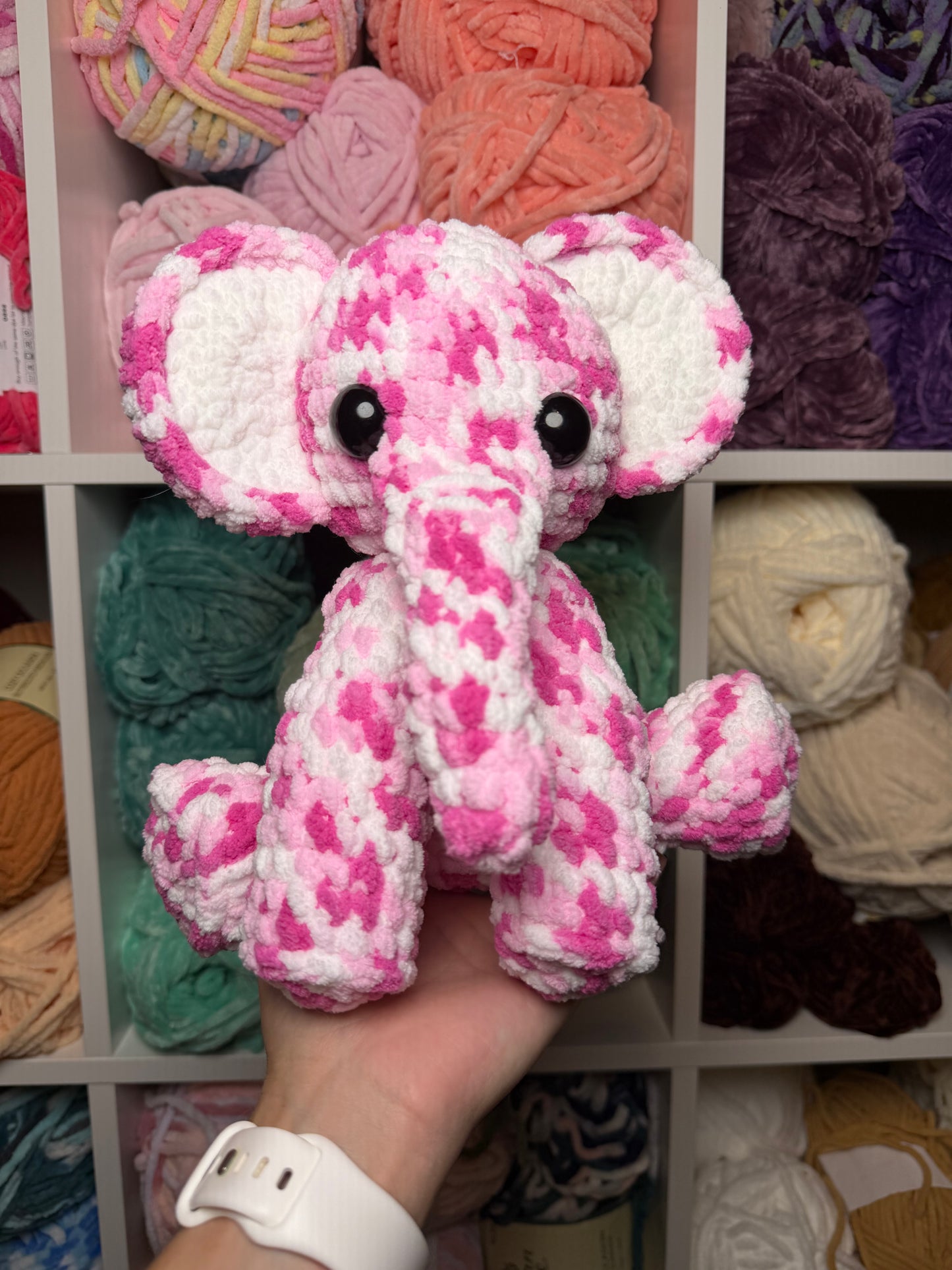 Handmade Sitting Elephant