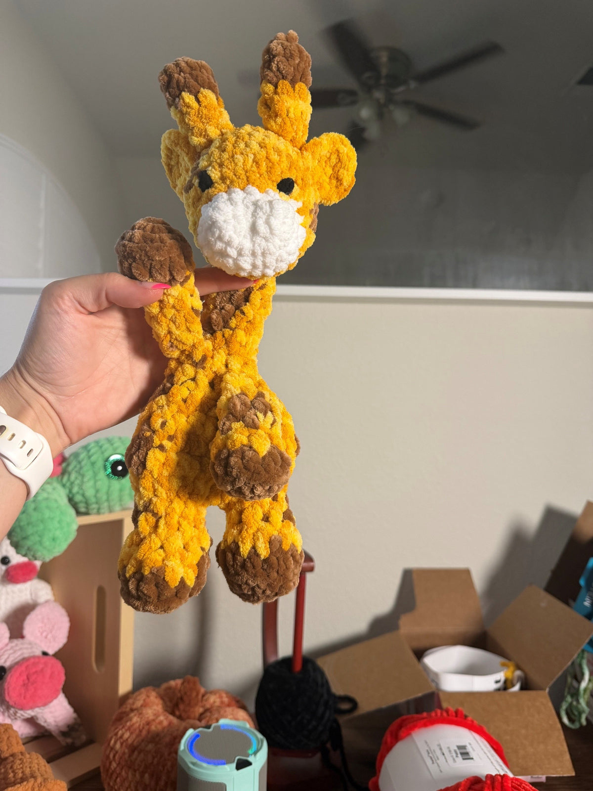 Handmade Giraffe Lovey